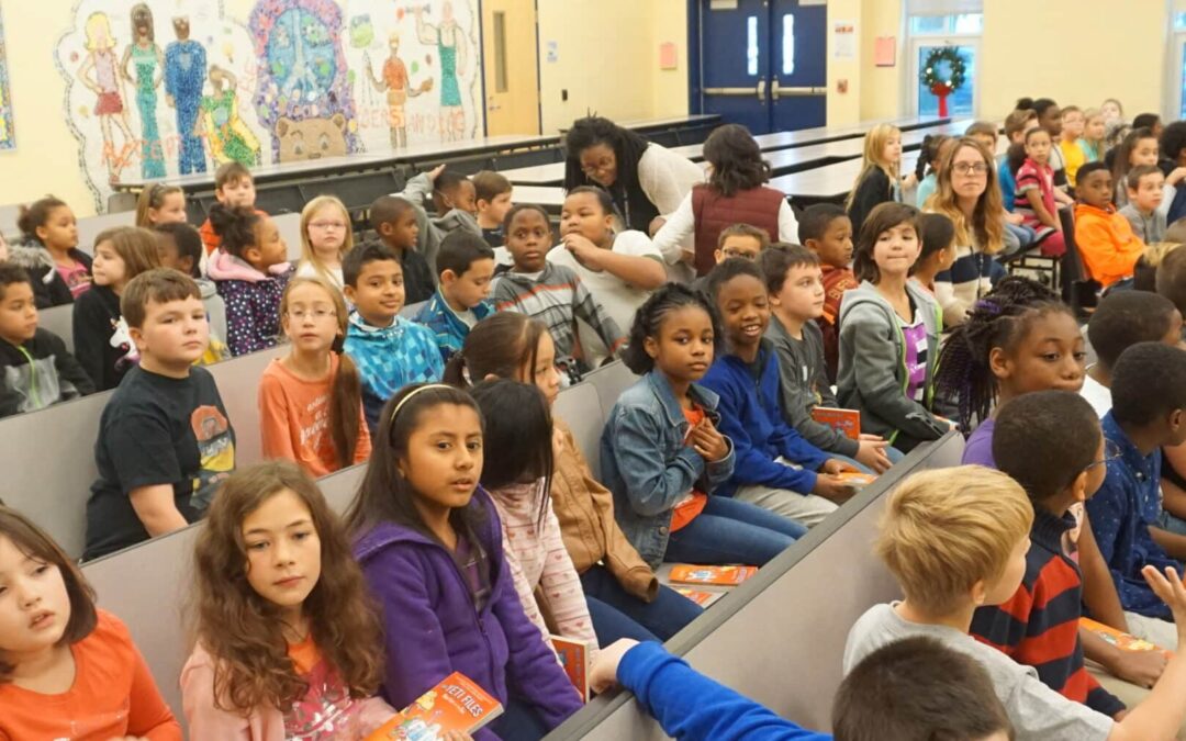 Children at MYVOL celebration