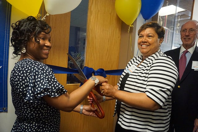 The Tocqueville Legacy Library Ribbon Cutting Ceremony at Hilltop Lutheran Neighborhood Center