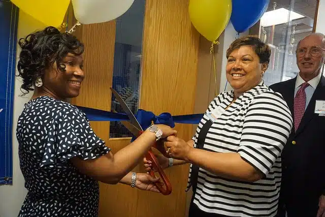 The Tocqueville Legacy Library Ribbon Cutting Ceremony at Hilltop Lutheran Neighborhood Center