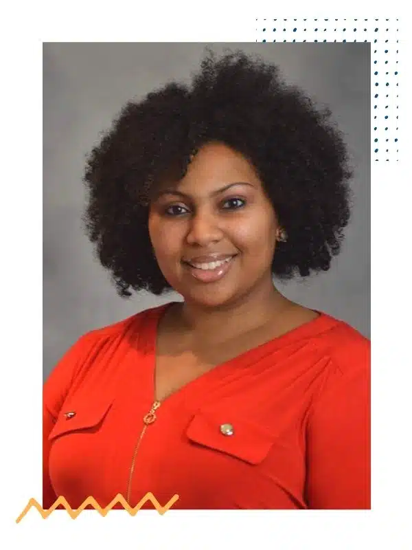 BSU Advisor Taria Prichett @ Mount Pleasant High School in Wilmington, DE