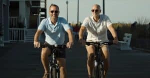 Dan & Bart Riding in Rehoboth