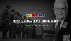 Tuskegee Airman Lt. Col George Hardy