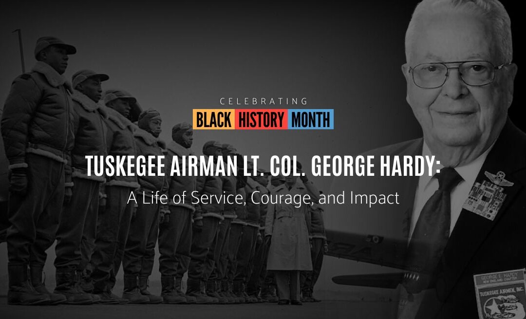 Tuskegee Airman Lt. Col George Hardy